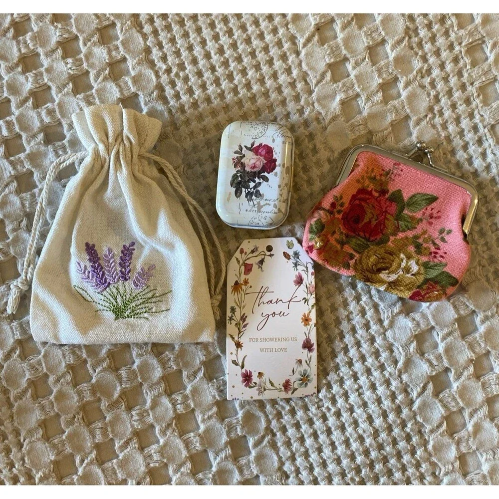 NEW Wedding Bridal Party Shower Guest Gift Favors Romantic Vintage‎ Cottagecore